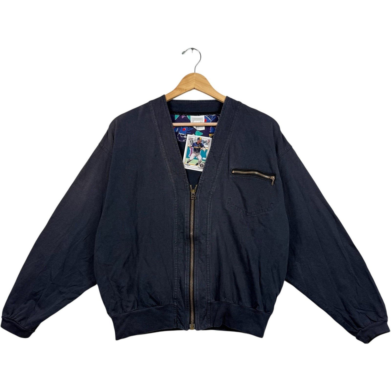 Vintage Nike Pocket Zipper Light Jacket