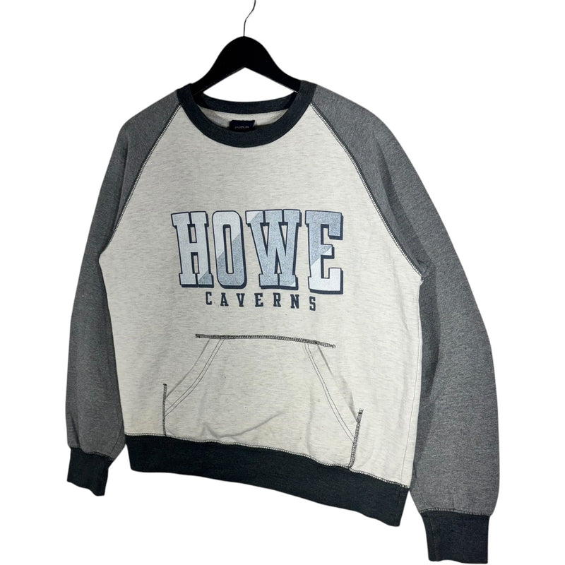 Vintage Howe Caverns Reglan Kangaroo Pocket Souvenir Crewneck