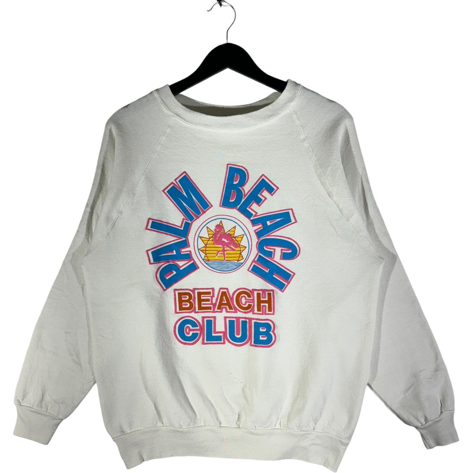 Vintage Palm Beach Beach Club Souvenir Crewneck