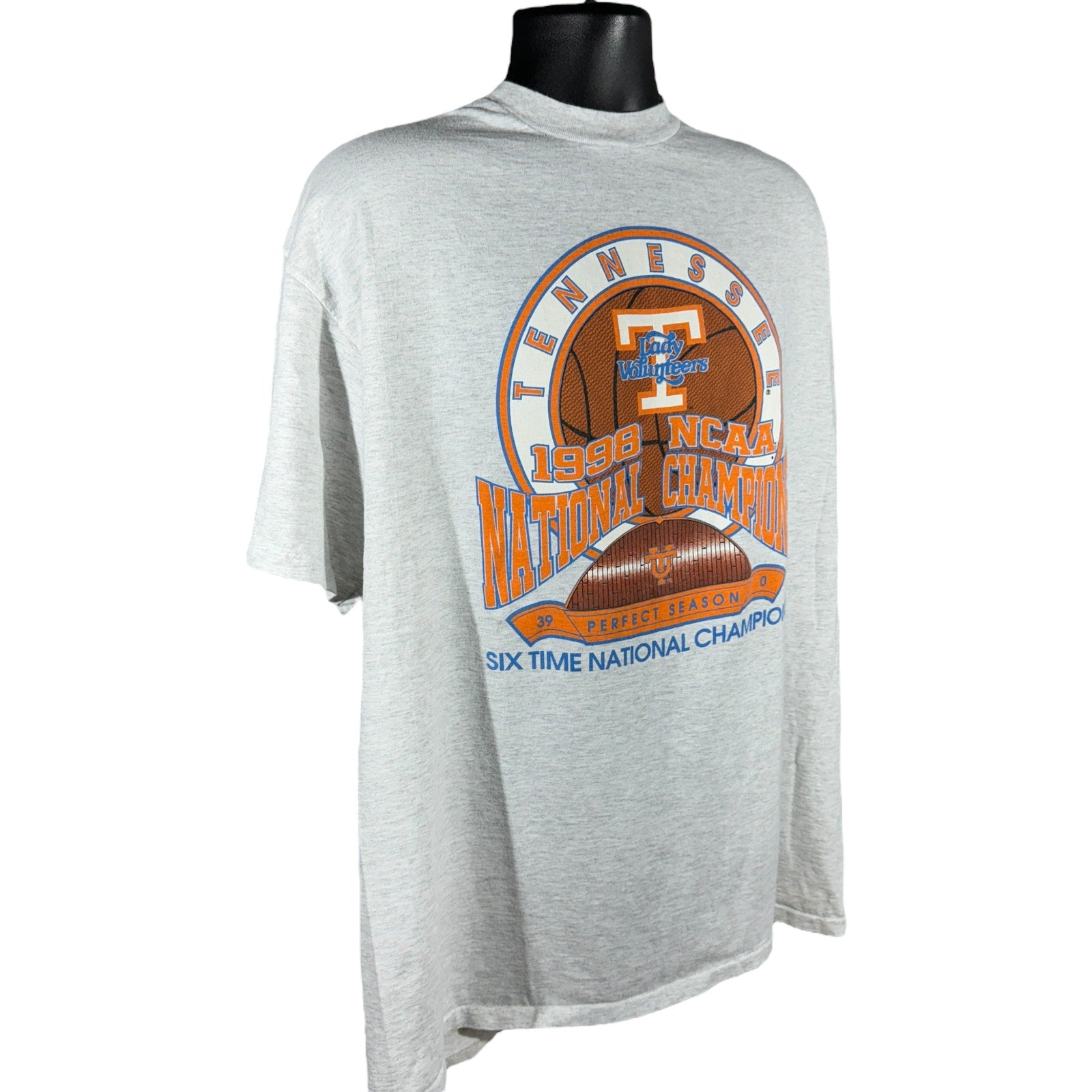 Vintage University Of Tennessee National Champions Tee 1998