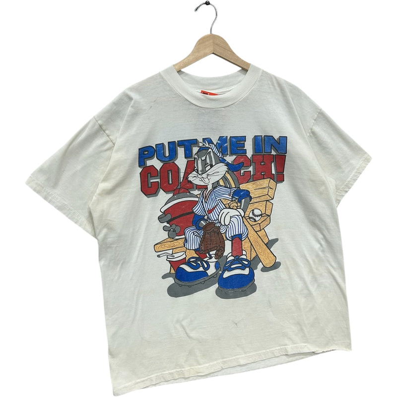 Vintage Looney Tunes Bugs Bunny "Put Me In Coach" Tee