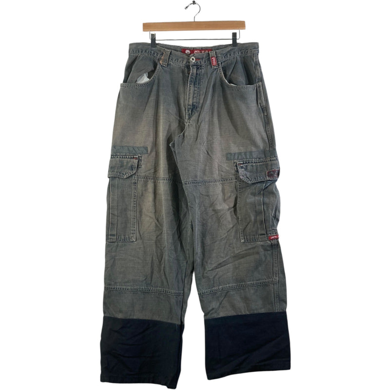Vintage NCO Crown Embroidered Baggy Cargo Pants 34
