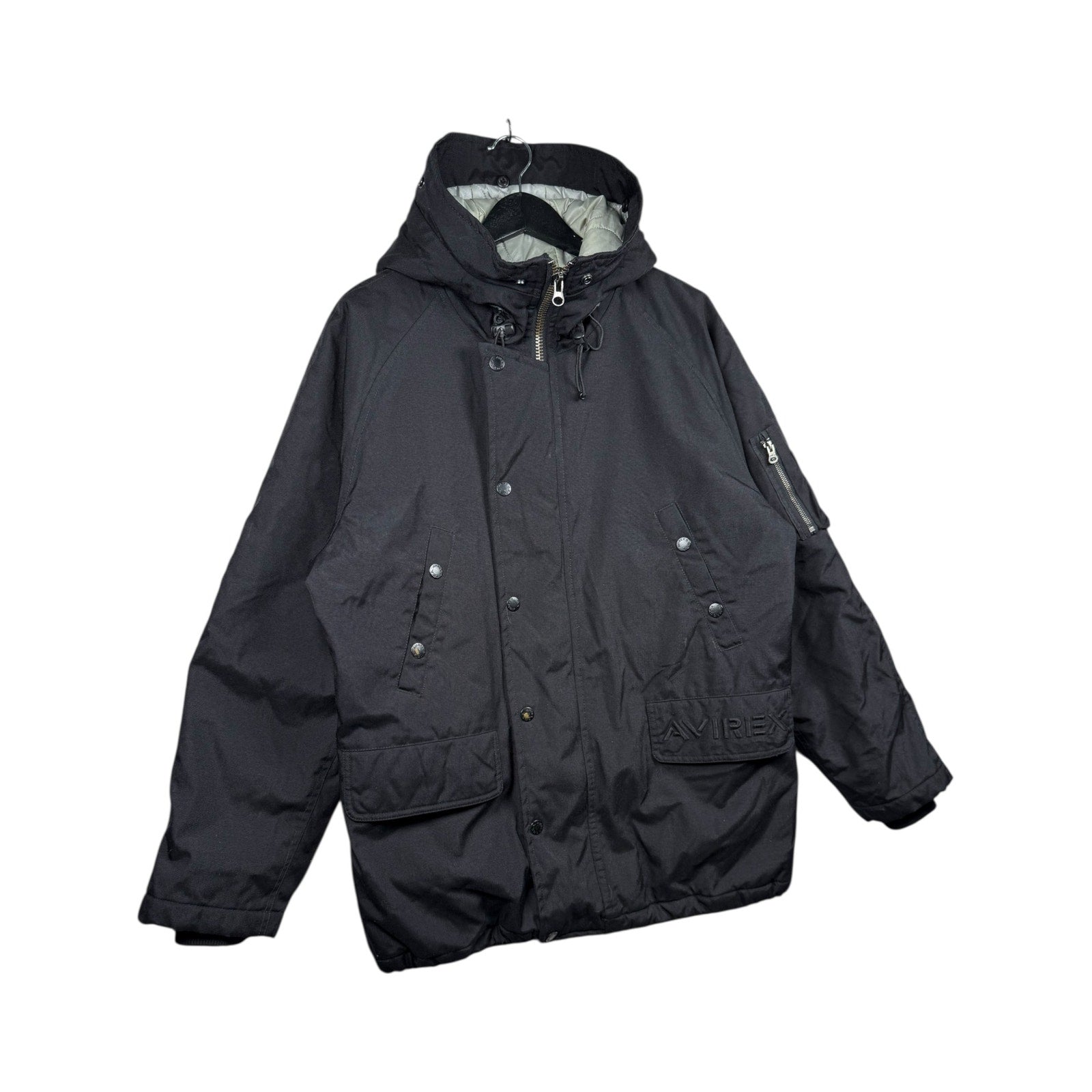 Vintage Avirex Hooded Puffer Parka Jacket