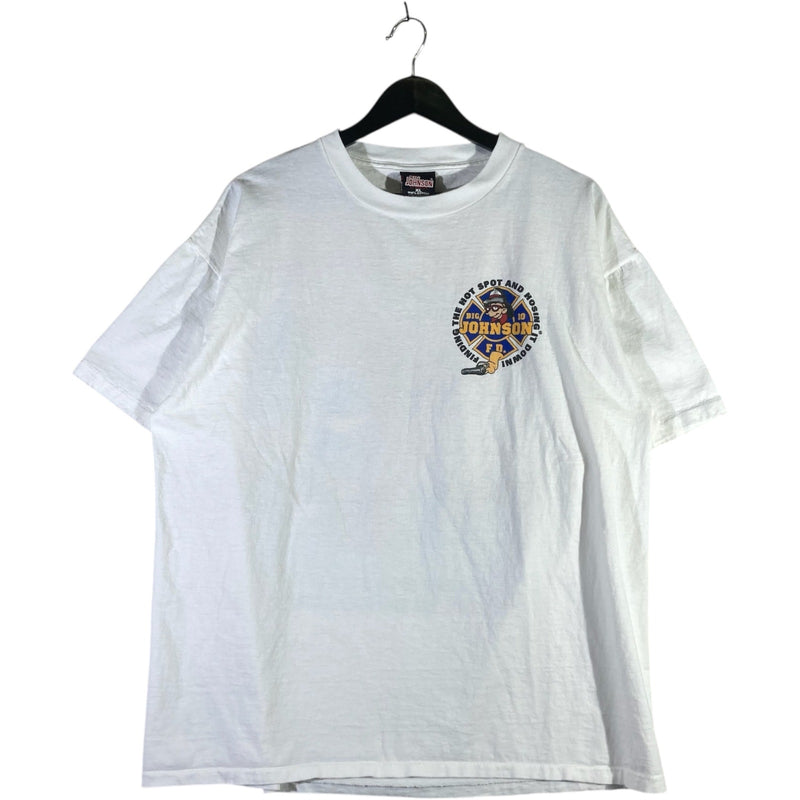 Vintage Big Johnson Fire Department Mullet Tee