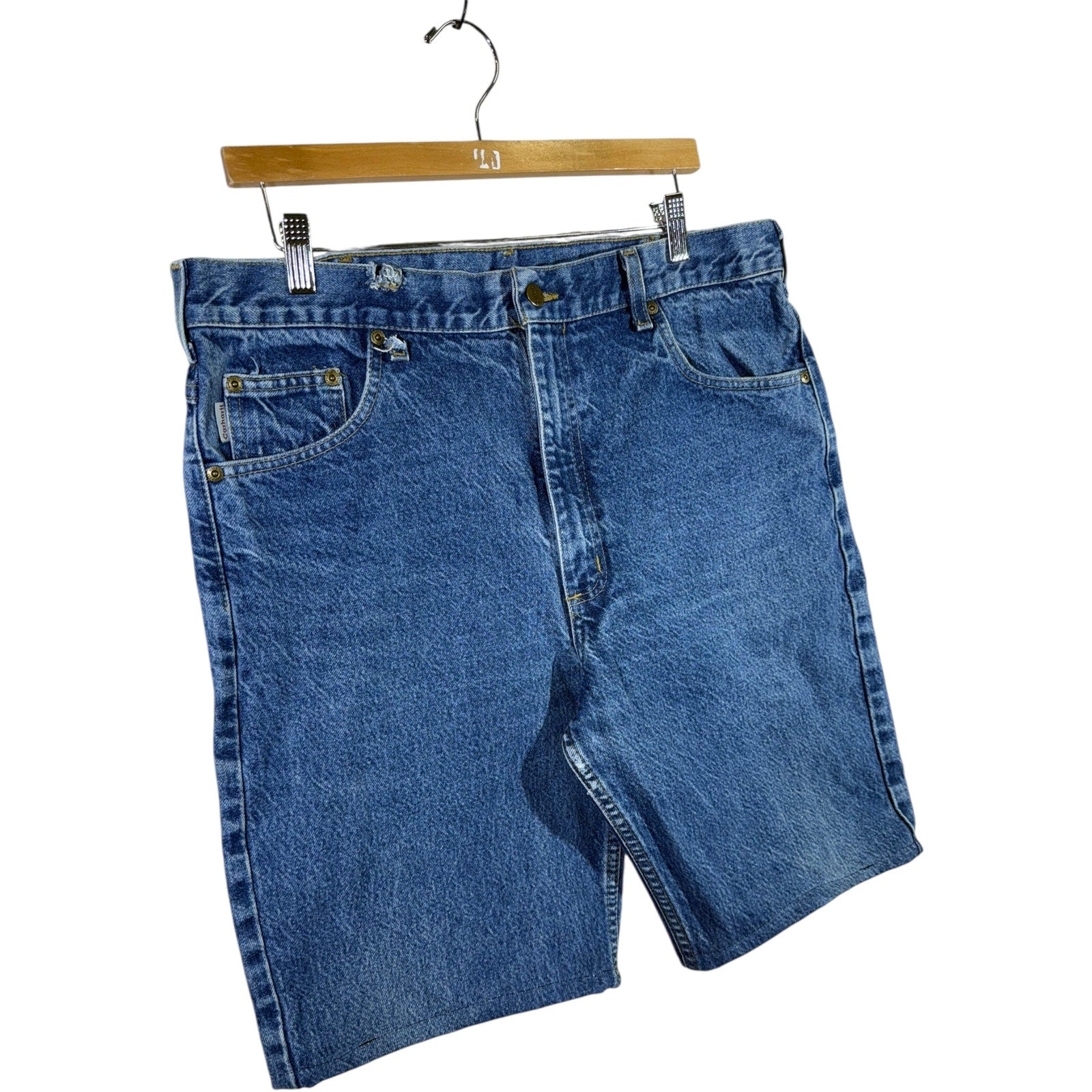 Vintage Carhartt Denim Shorts 38