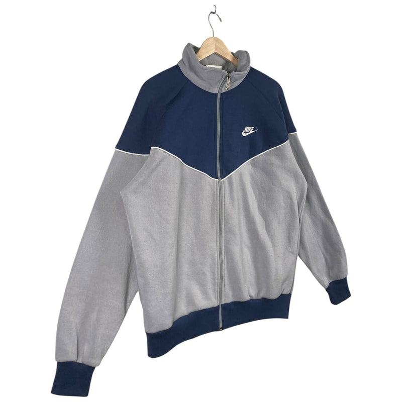 Vintage Nike Colorblock Full Zip Stand Collar Sweatshirt