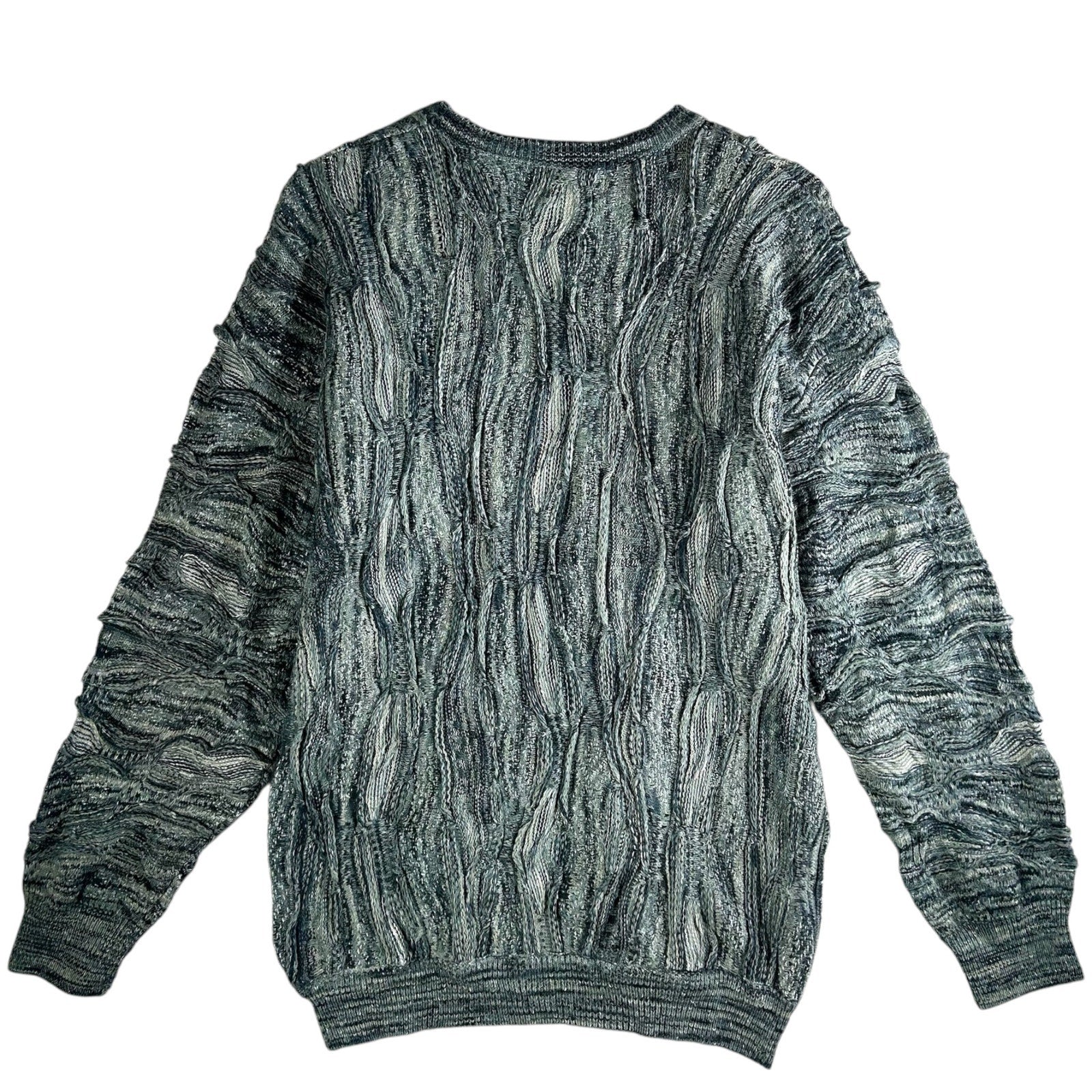 Vintage Knitpia 3D Knit Textured Sweater