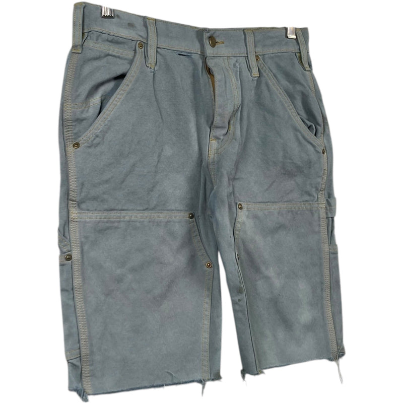 Vintage Carhartt Cargo Denim Shorts 32