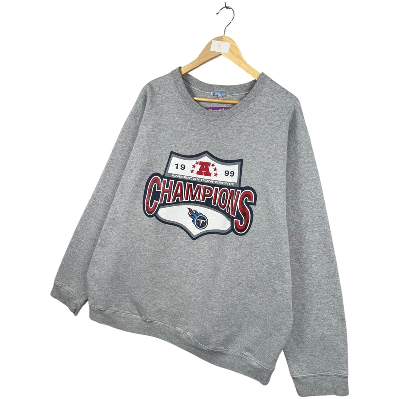 Vintage Tennessee Titans 1999 AFC Champions Crewneck