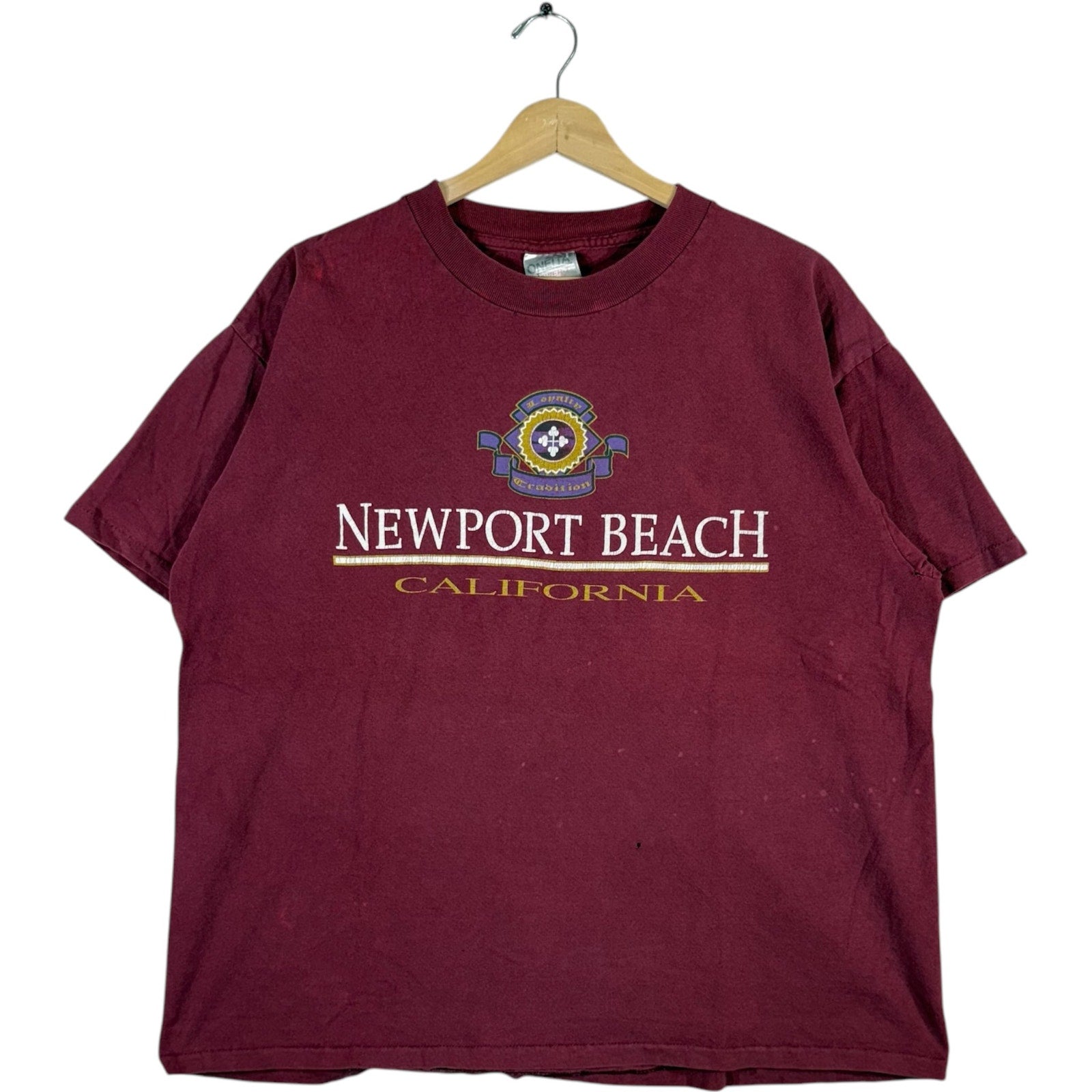 Vintage Newport Beach California Souvenir Tee