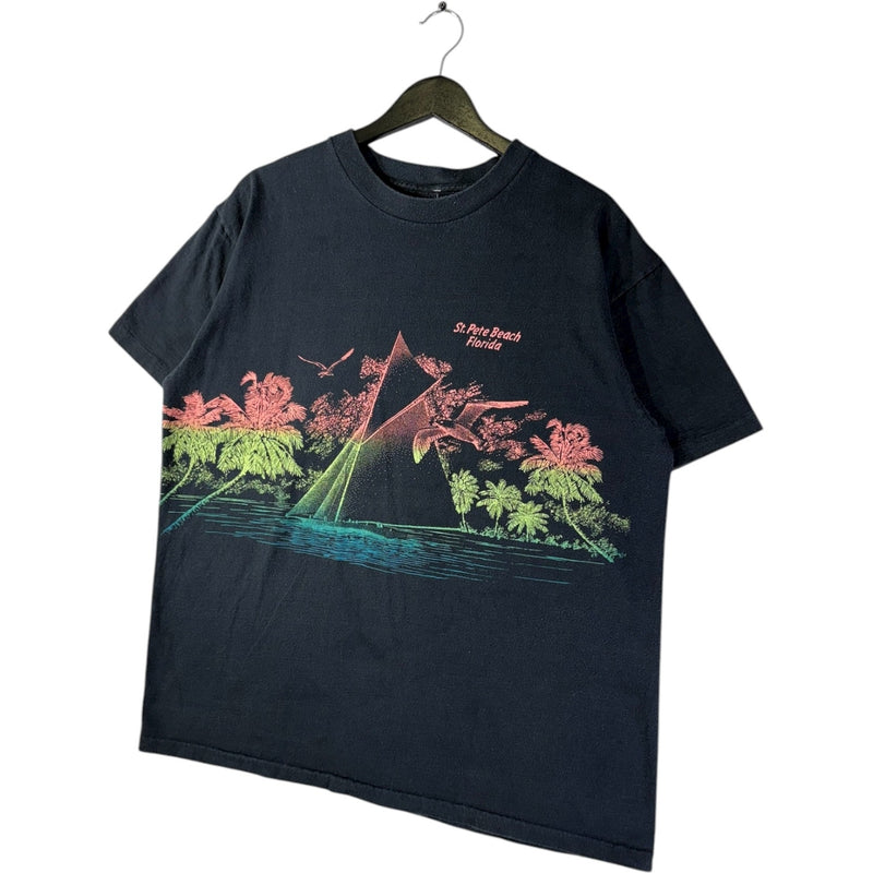 Vintage St. Pete Beach Florida Tropical Graphic T-Shirt