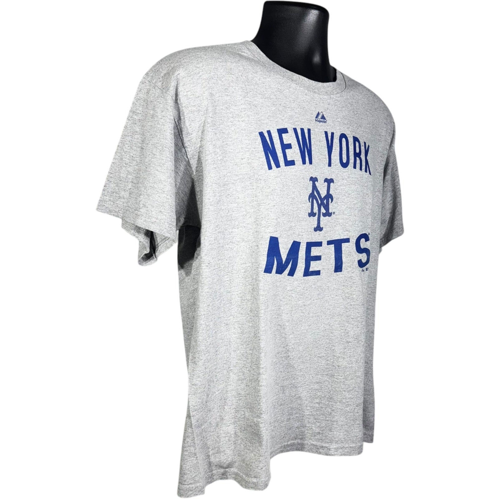 Vintage Majestic New York Mets Spellout Tee 90s