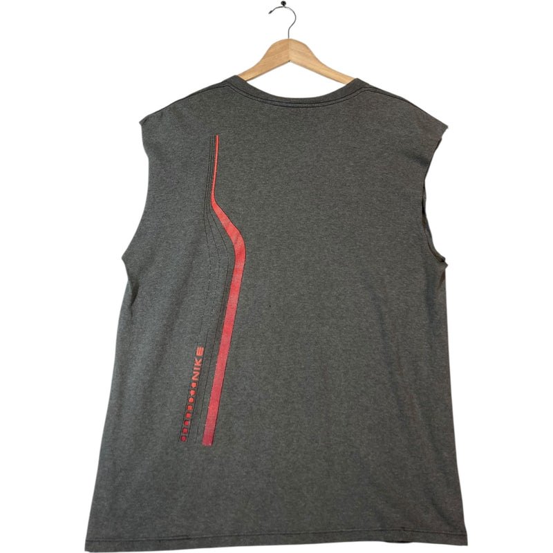 Vintage Nike Crewneck Muscle Sleeves Tank Top