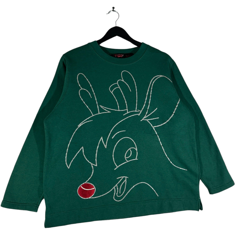 Vintage Rudolph The Red Nosed Reindeer Crewneck