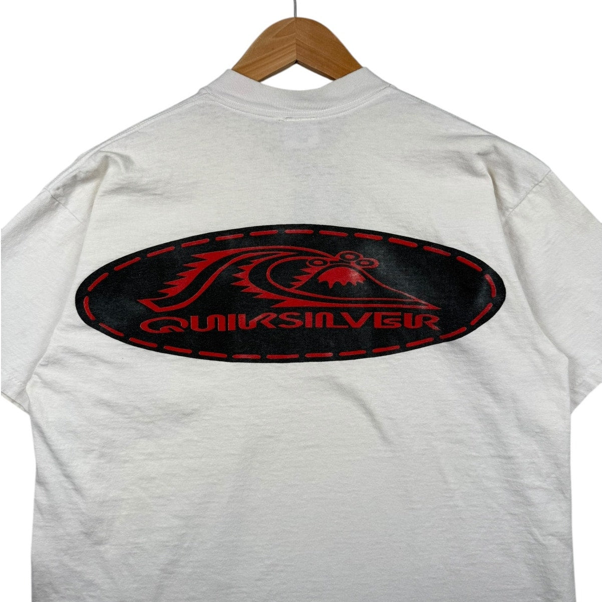 Vintage Quiksilver Surf Logo Oval T-Shirt