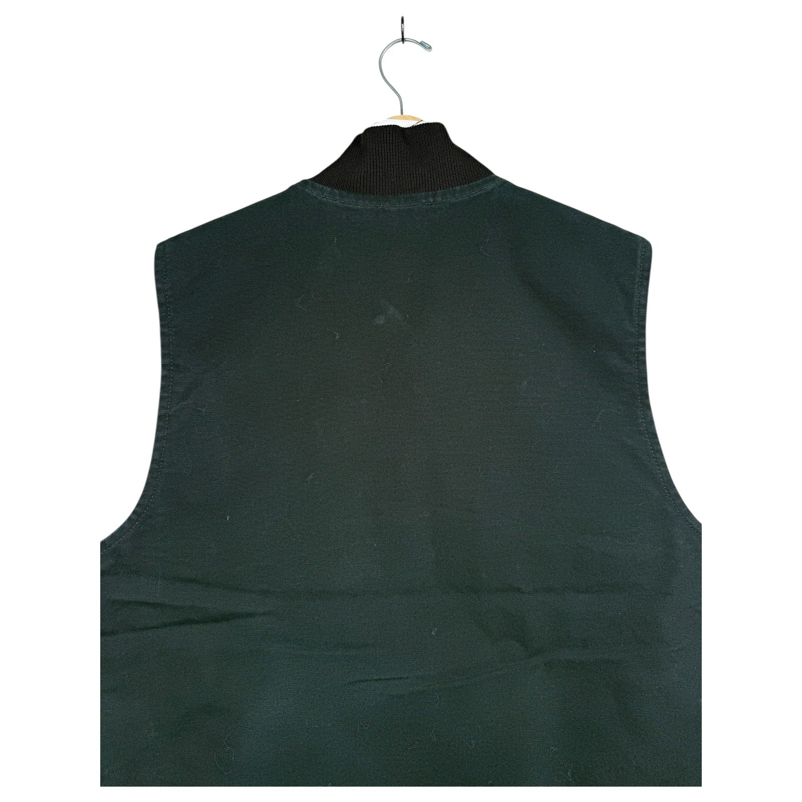 Vintage Carhartt Cal Gro Logo Full Zip Vest