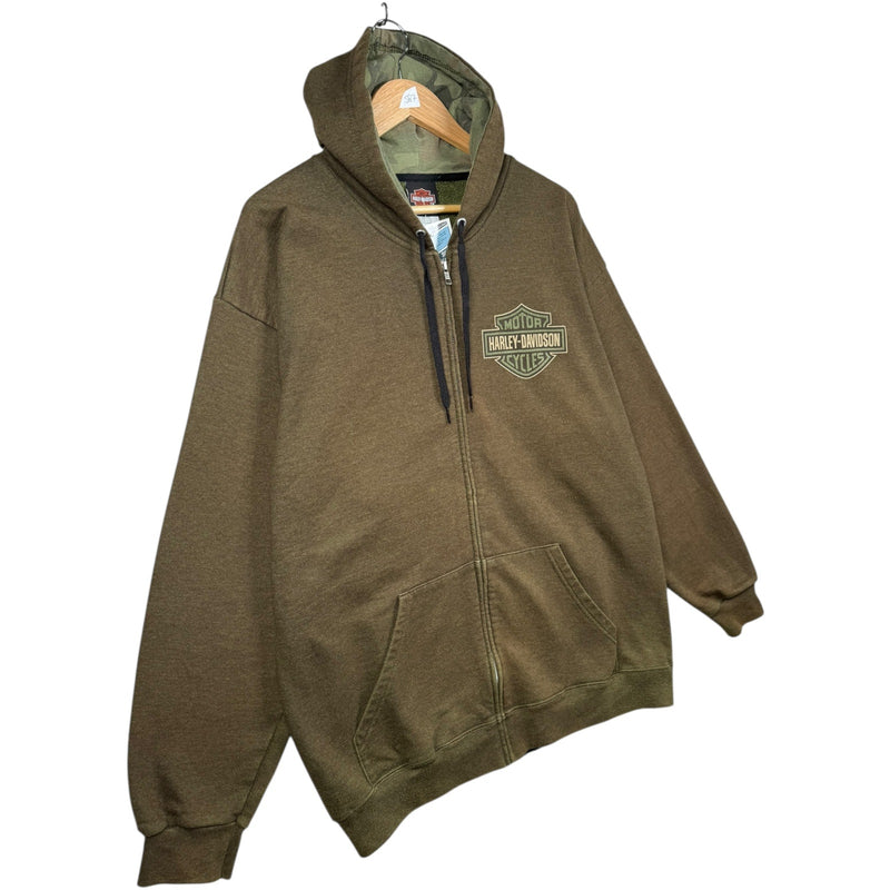 Vintage Harley Davidson Sundance Wyoming Graphic Hoodie