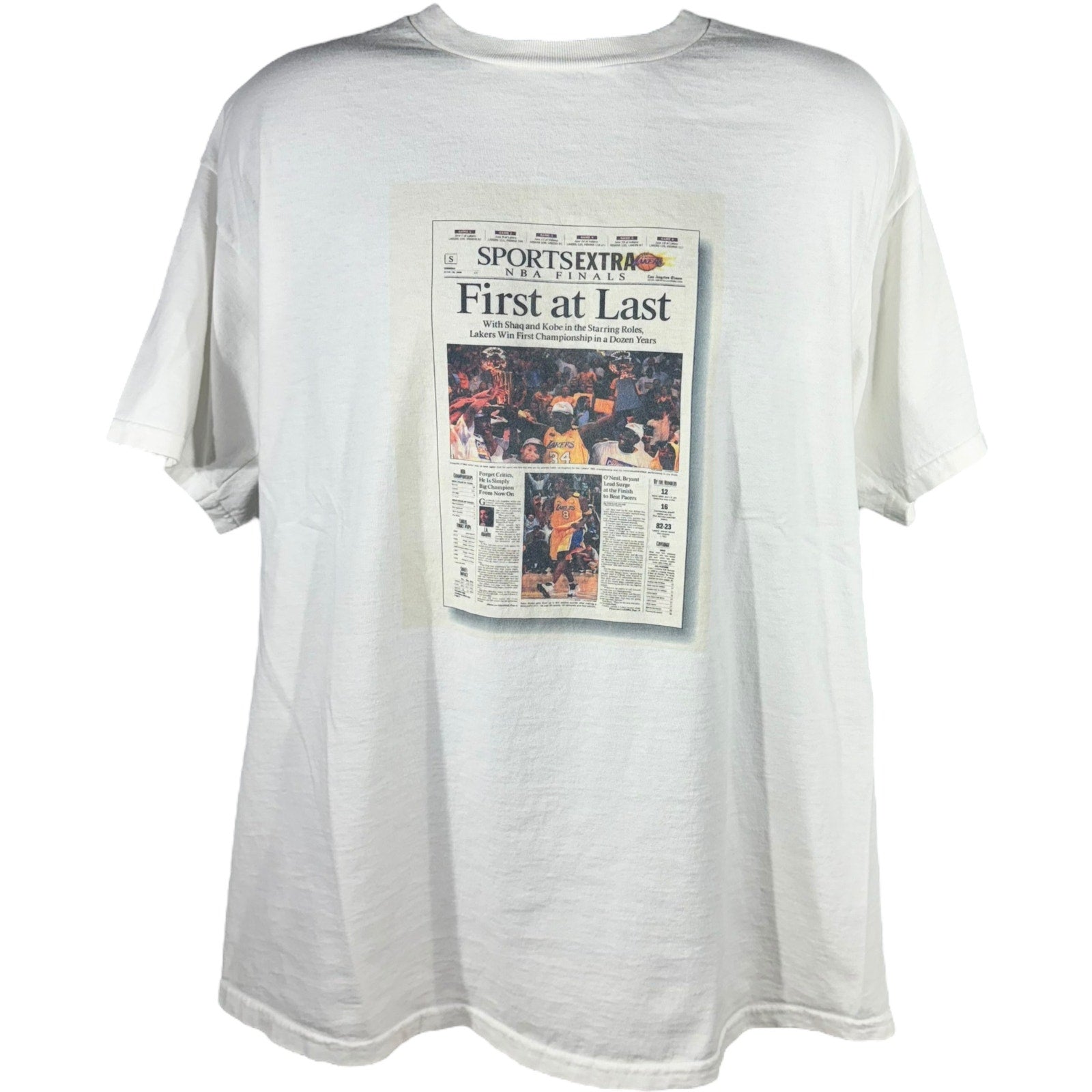 Vintage NBA LA Lakers Wold Champions Tee 2000