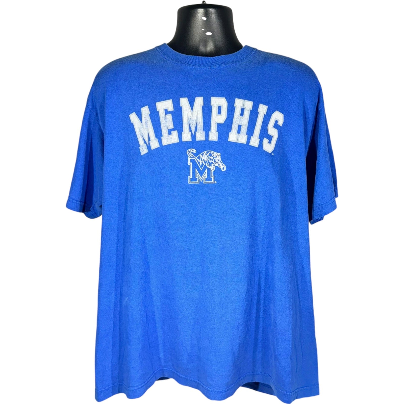 Vintage University Of Memphis Spellout Tee