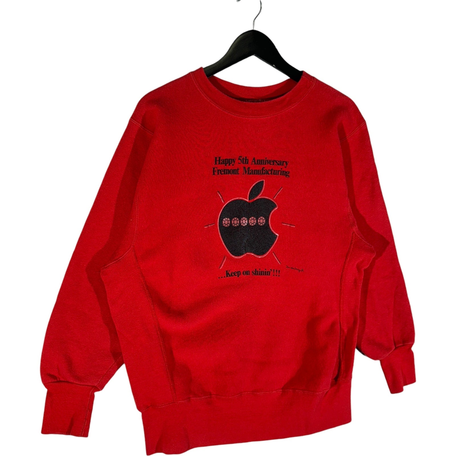 Vintage Apple Fremont Manufacturing Anniversary Crewneck