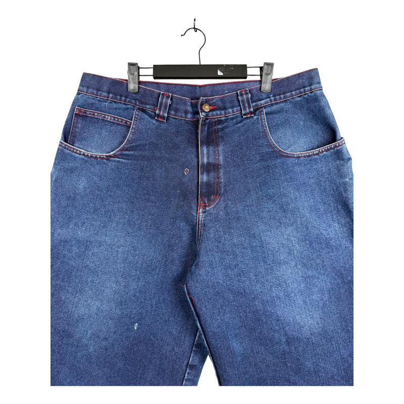 Vintage Workwear Carpenter Denim Shorts 38x14.5