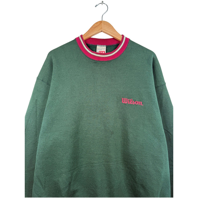 Vintage Wilson Tennis Embroidered Crewneck
