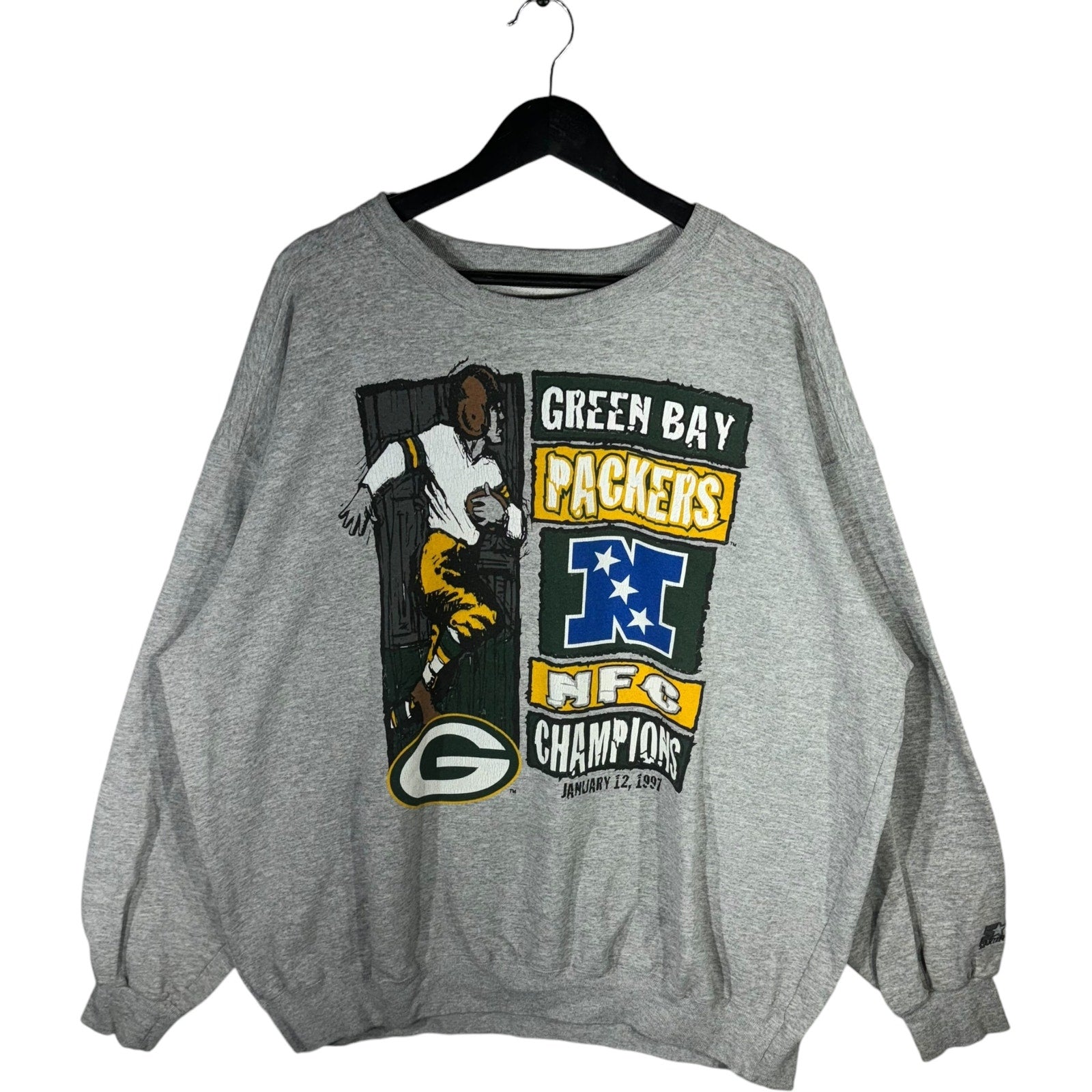 Vintage Green Bay Packers NFC Champions Starter Crewneck