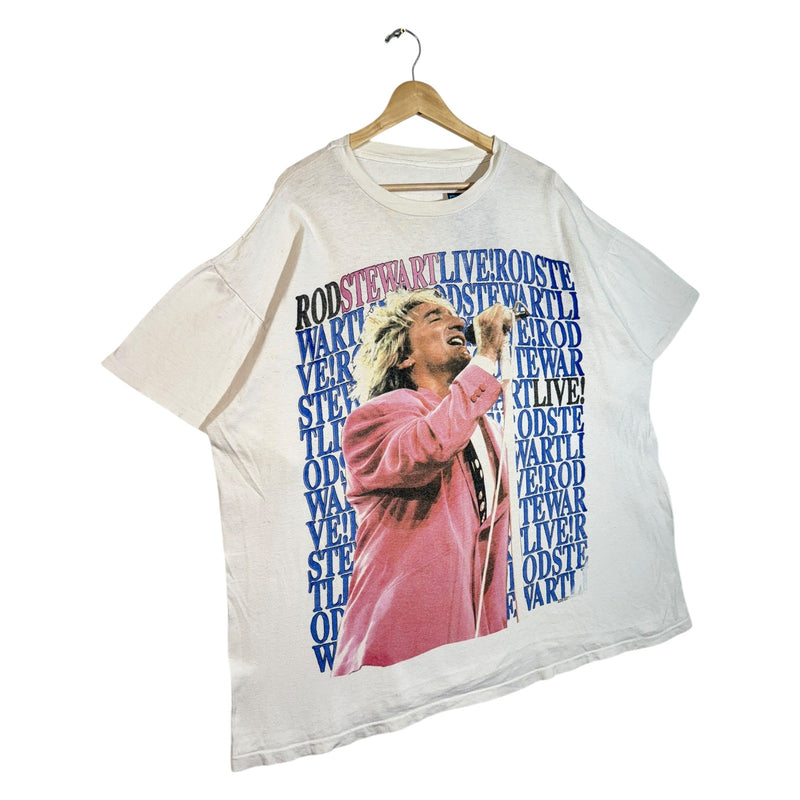 Vintage Rod Stewart Live! Lost In America Tour T-Shirt