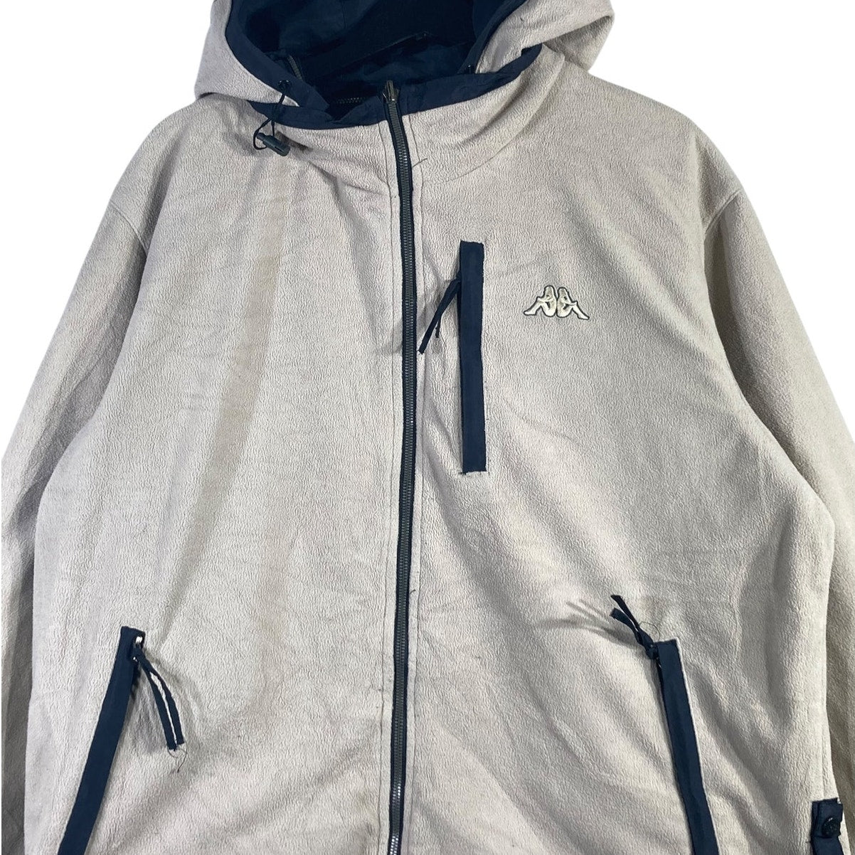 Vintage Kappa Reversible Hoodie Jacket