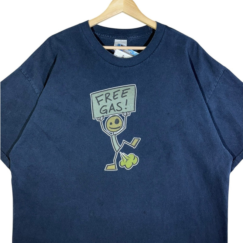 Vintage Free Gas Graphic T-Shirt