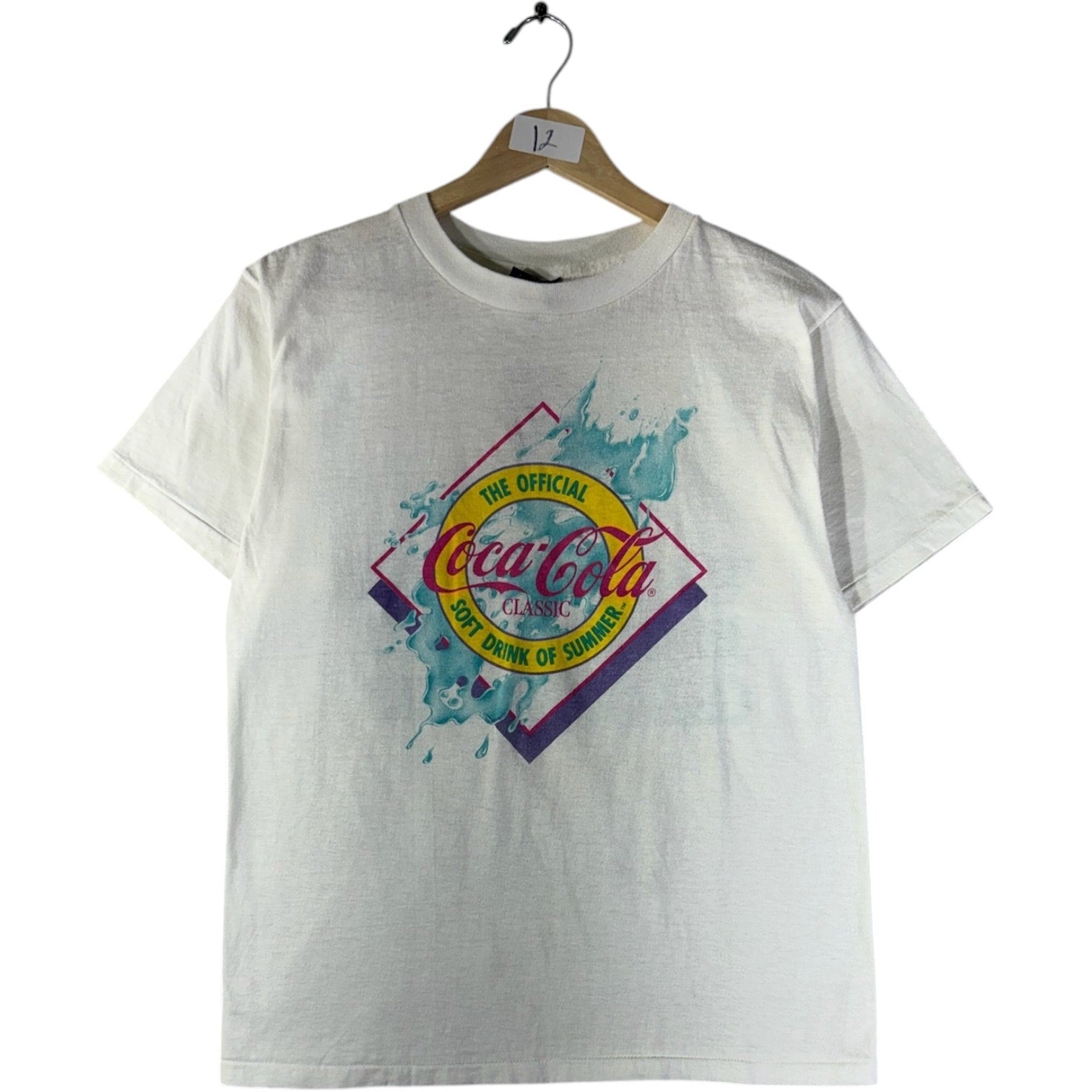 Vintage Coca Cola Sport Sponsor Graphic T-Shirt