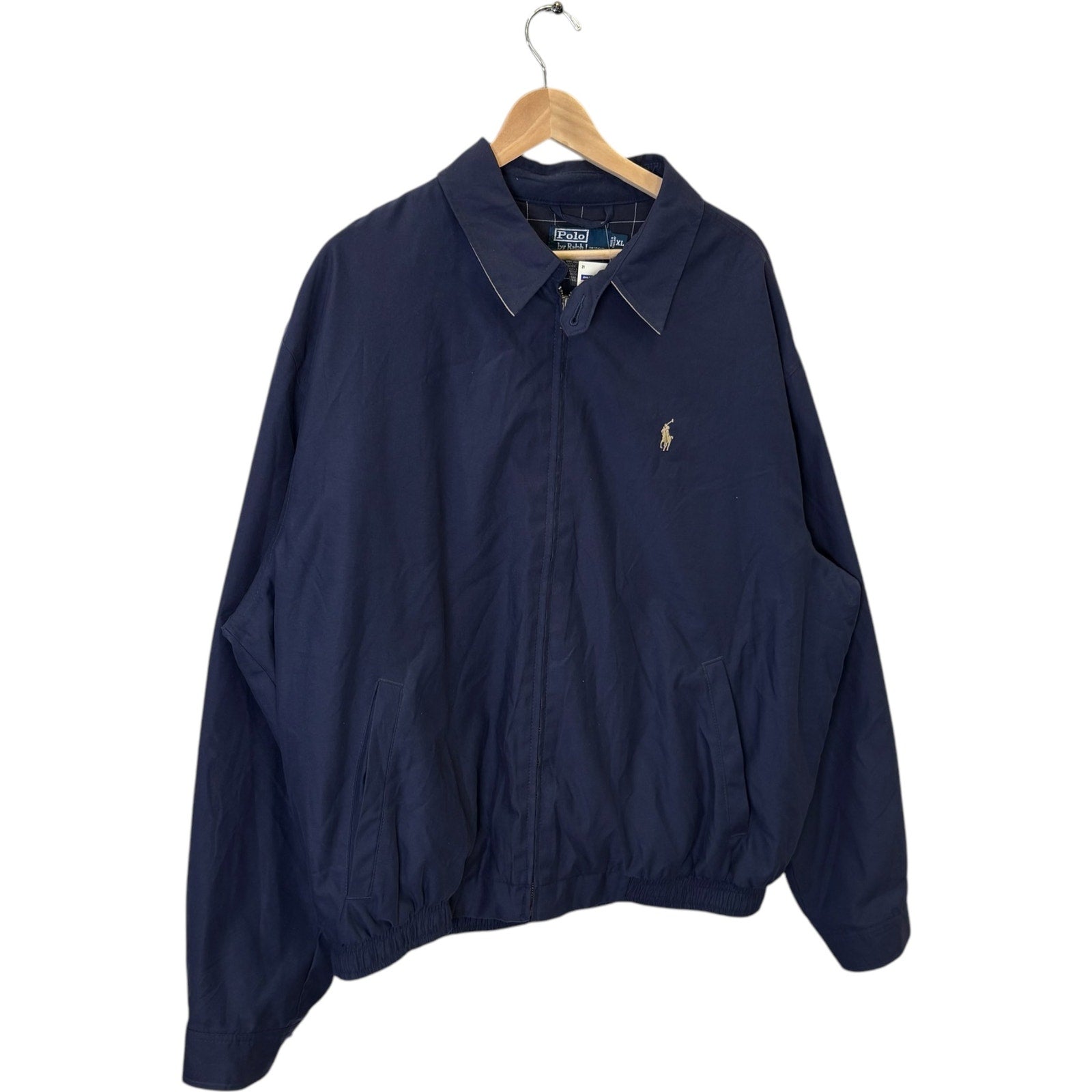 Vintage Polo by Ralph Lauren Collared Full Zip Light Jacket