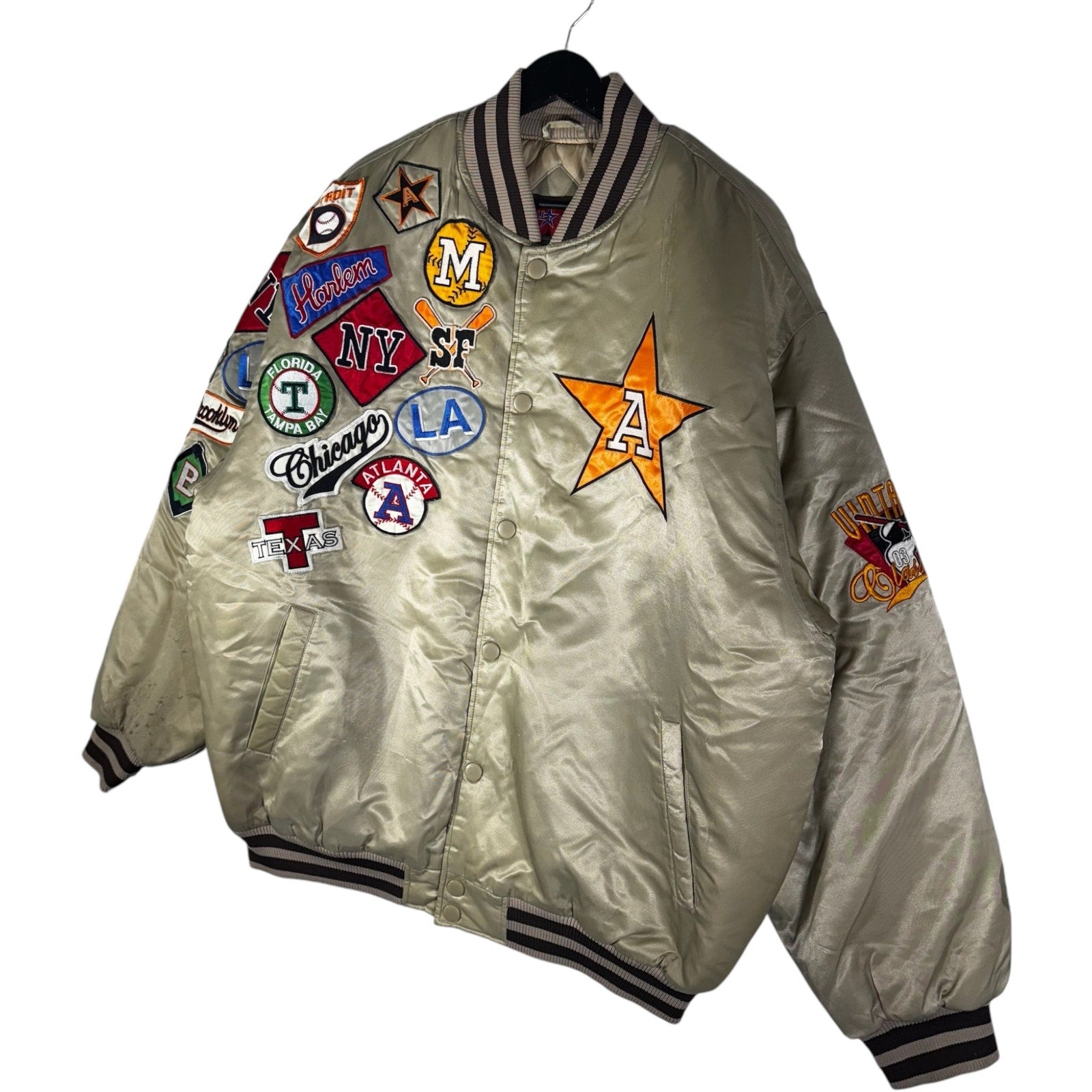 Vintage All-Star Patch Bomber Jacket