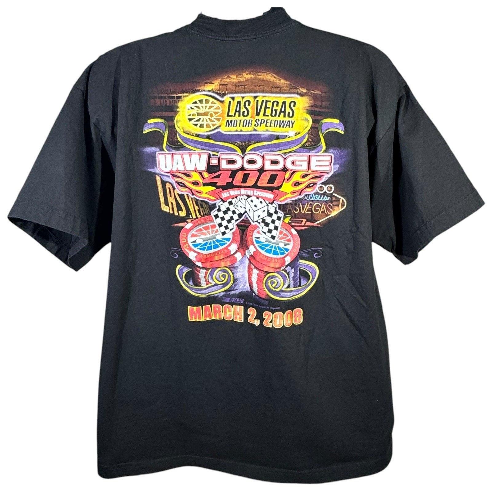 Vintage NASCAR Las Vegas 400 Racing Tee 2008