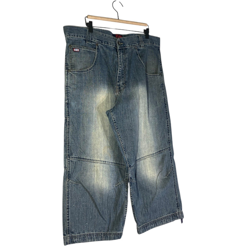 Vintage Mecca Wide Leg Denim Jeans 38