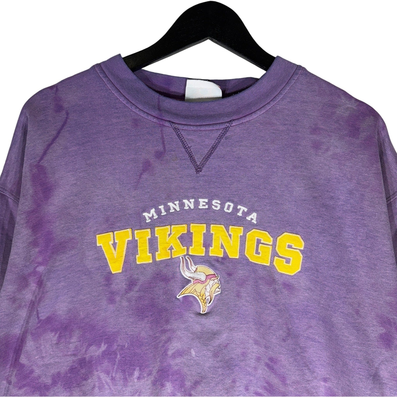 Vintage NFL Minnesota Vikings Tie Dye Crewneck