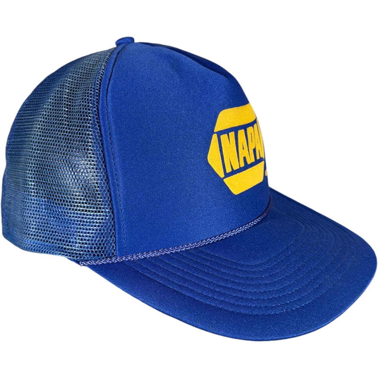 Vintage NAPA Auto Parts Trucker Snapback Hat