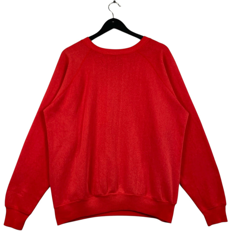 Vintage Blank Red Crewneck