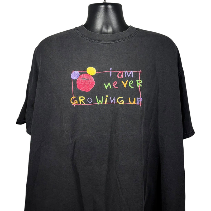 Vintage Disney World "I Am Never Growing Up" Souvenir Tee