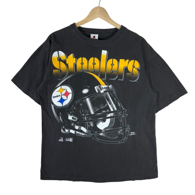 Vintage Pittsburgh Steelers Big Helmet NFL T-Shirt 90s