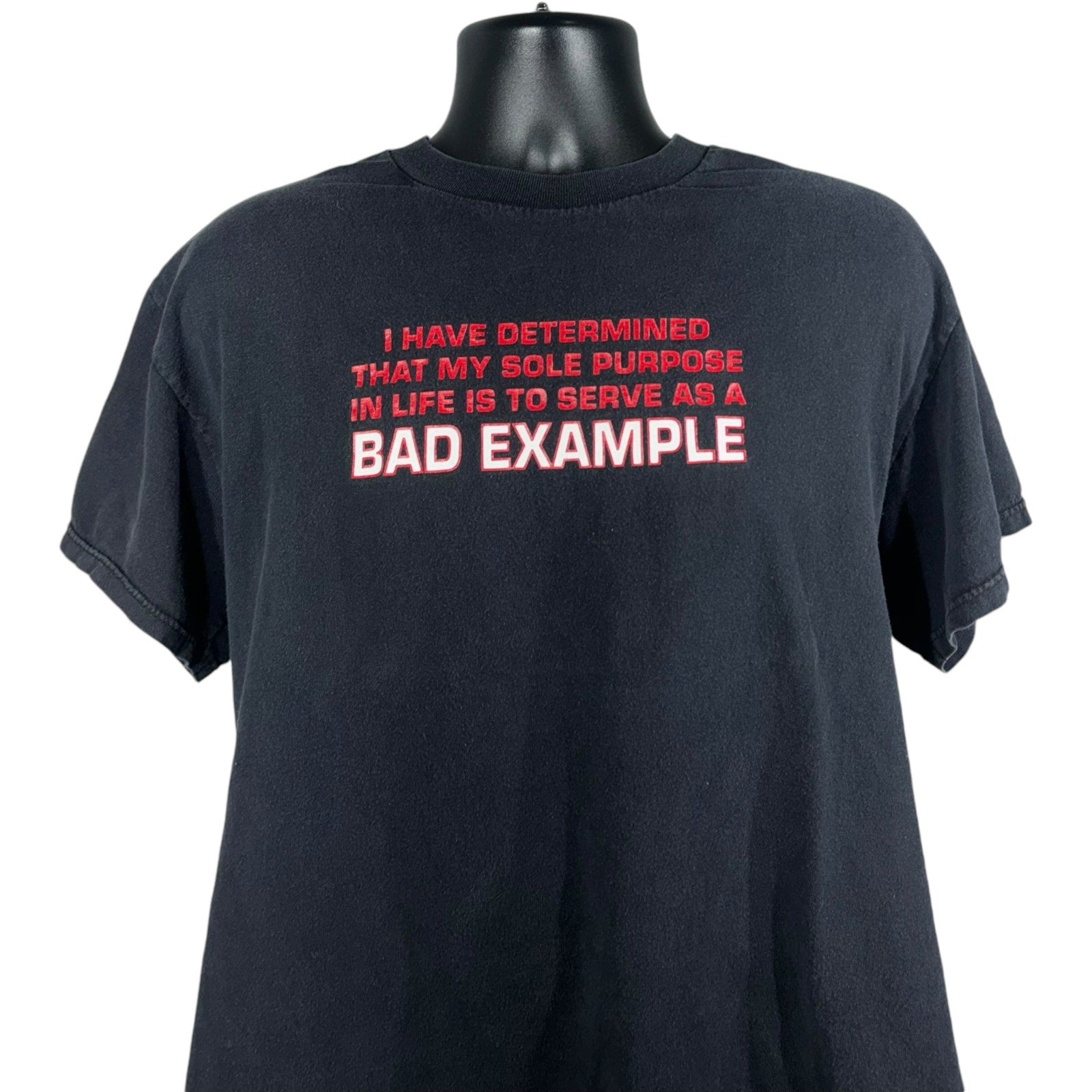 Vintage "Bad Example" Joke Tee