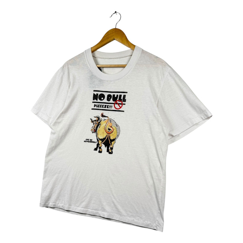 Vintage No Bull Please Graphic T-Shirt
