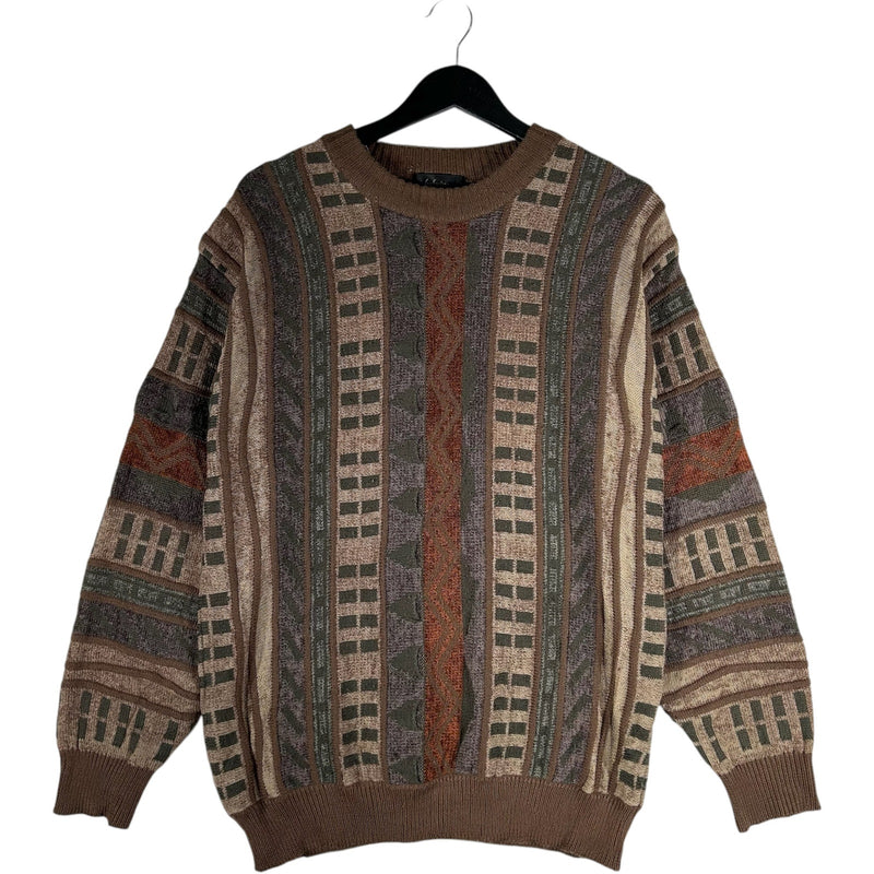 Vintage Babvino 3D Knit Sweater