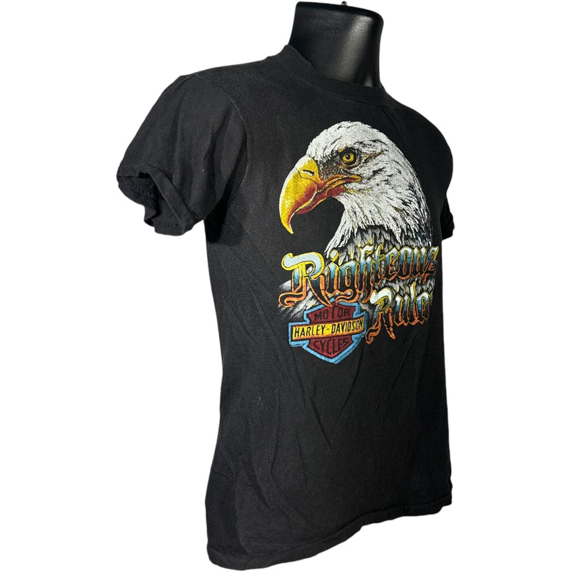 Vintage Harley Davidson "Righteous Ruler" Eagle Tee 70s/80s