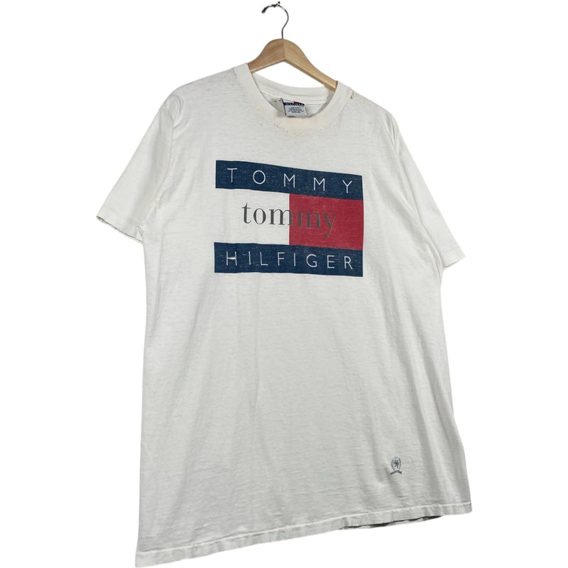 Vintage Tommy Hilfiger Big Chest Logo Tee