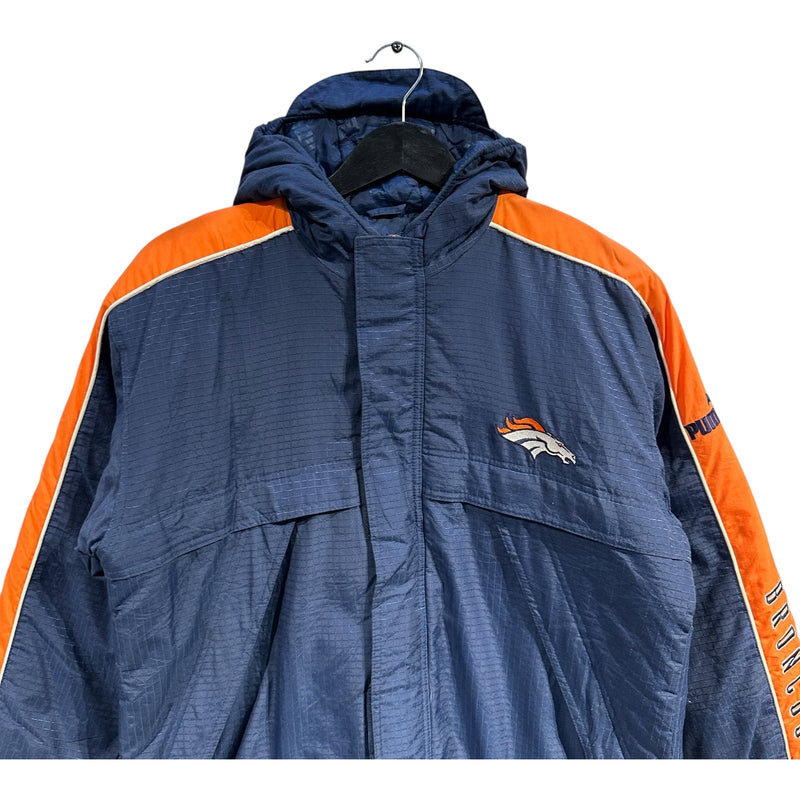 Vintage Youth Puma Denver Broncos Puffer Jacket