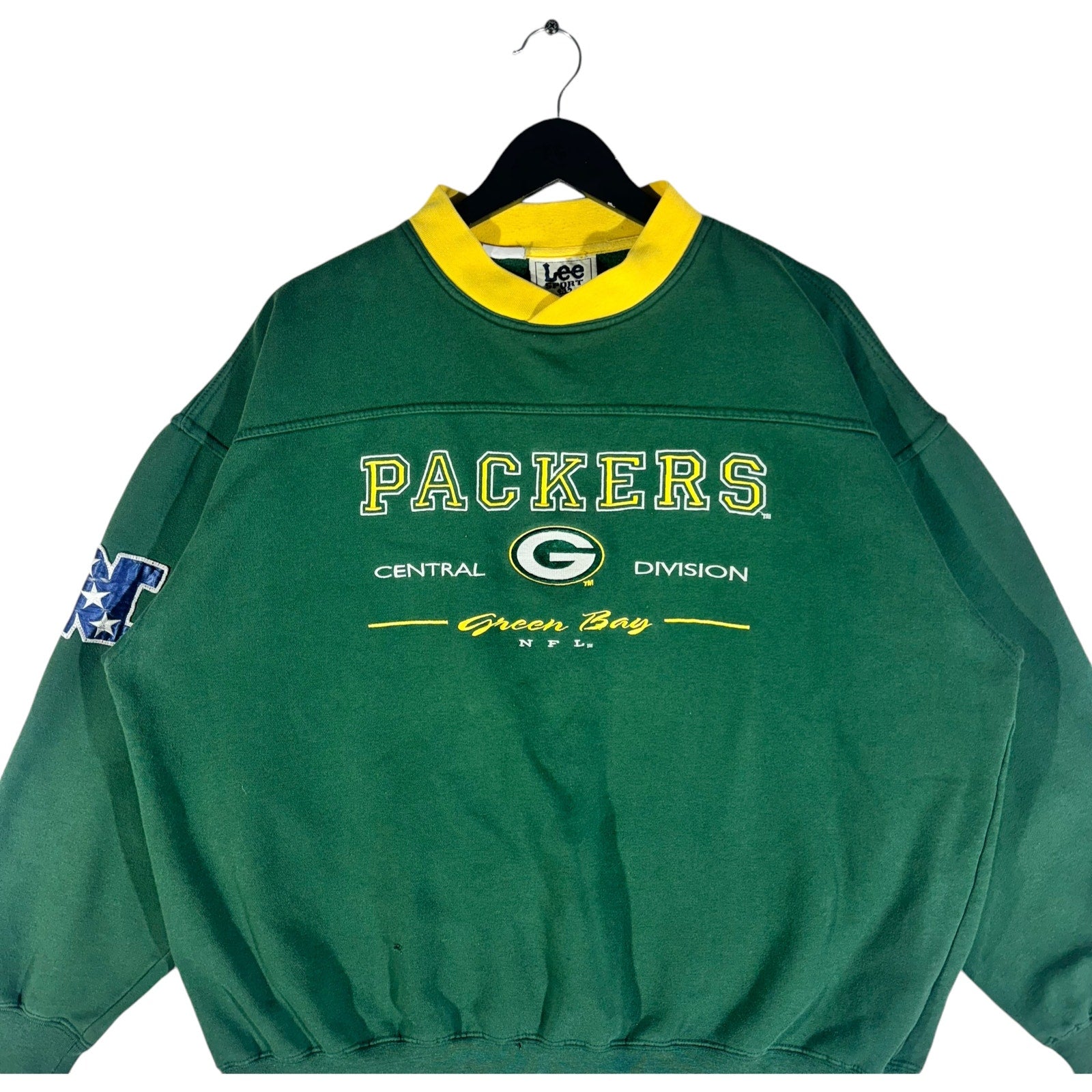 Vintage Green Bay Packers NFL Spellout Crewneck 90s