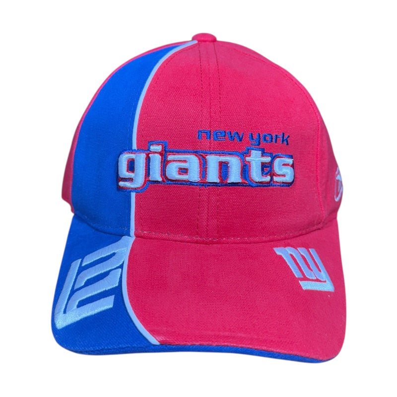 Vintage Reebok New York Giants NFL Colorblock Strapback Hat