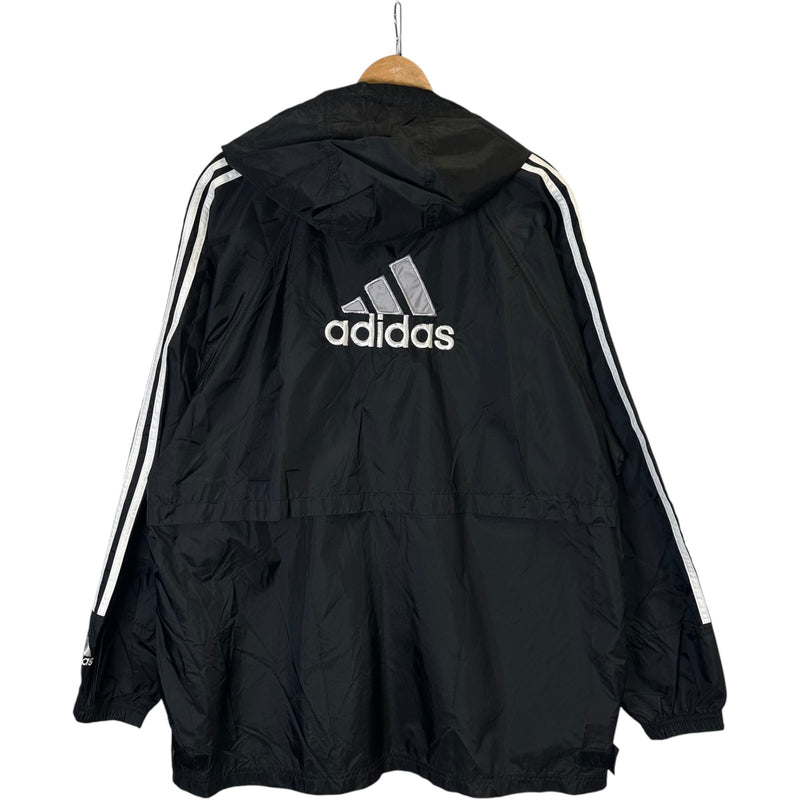 Vintage Adidas Hooded Full Zip Light Jacket