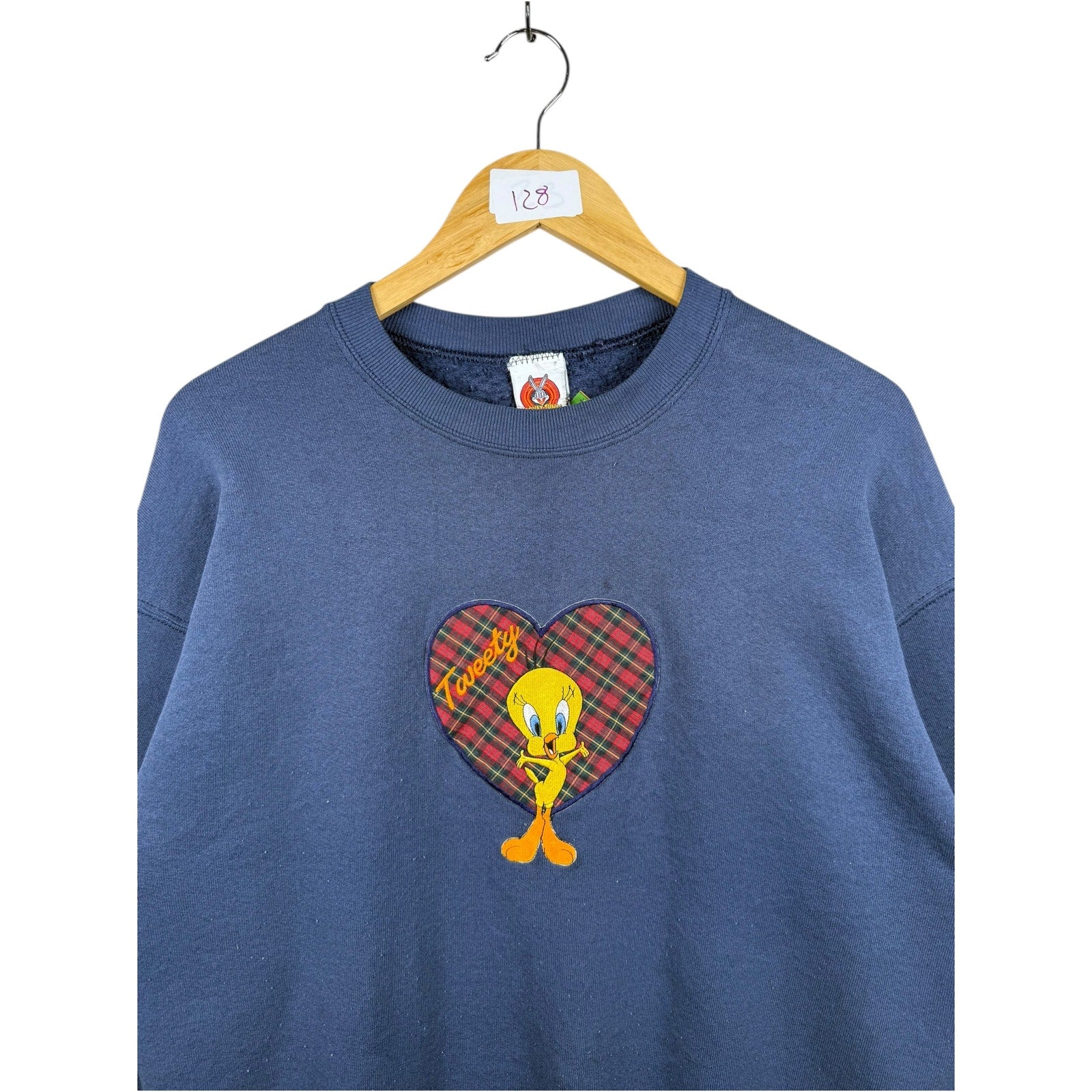 Vintage Looney Tunes Tweety Bird Women's Crewneck